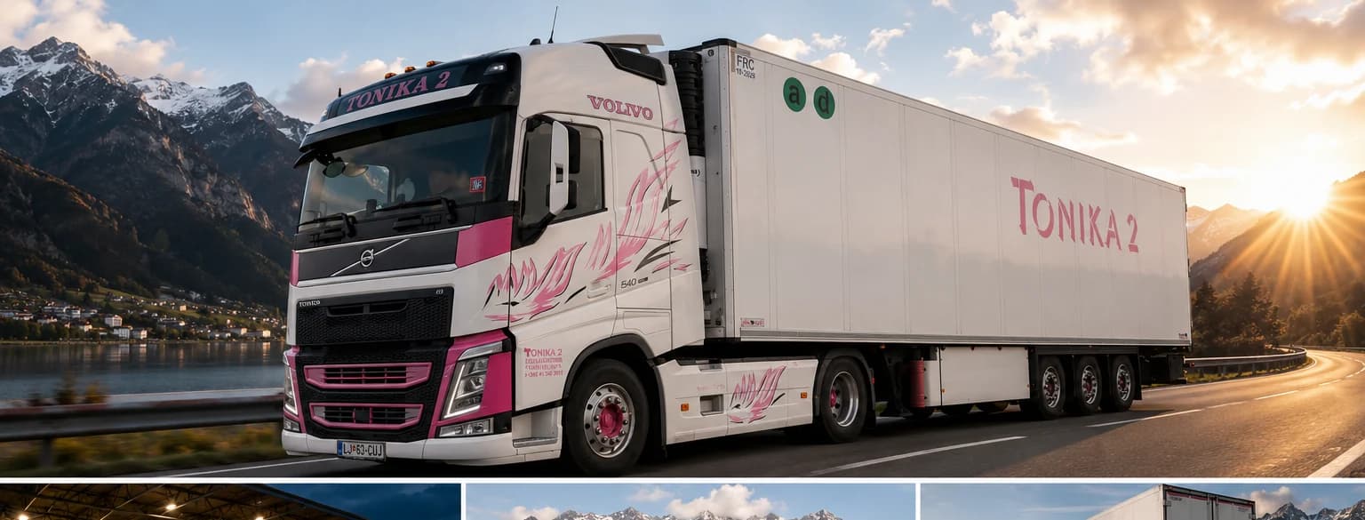 Hladilna logistika za blago, kjer kompromisi niso dovoljeni.